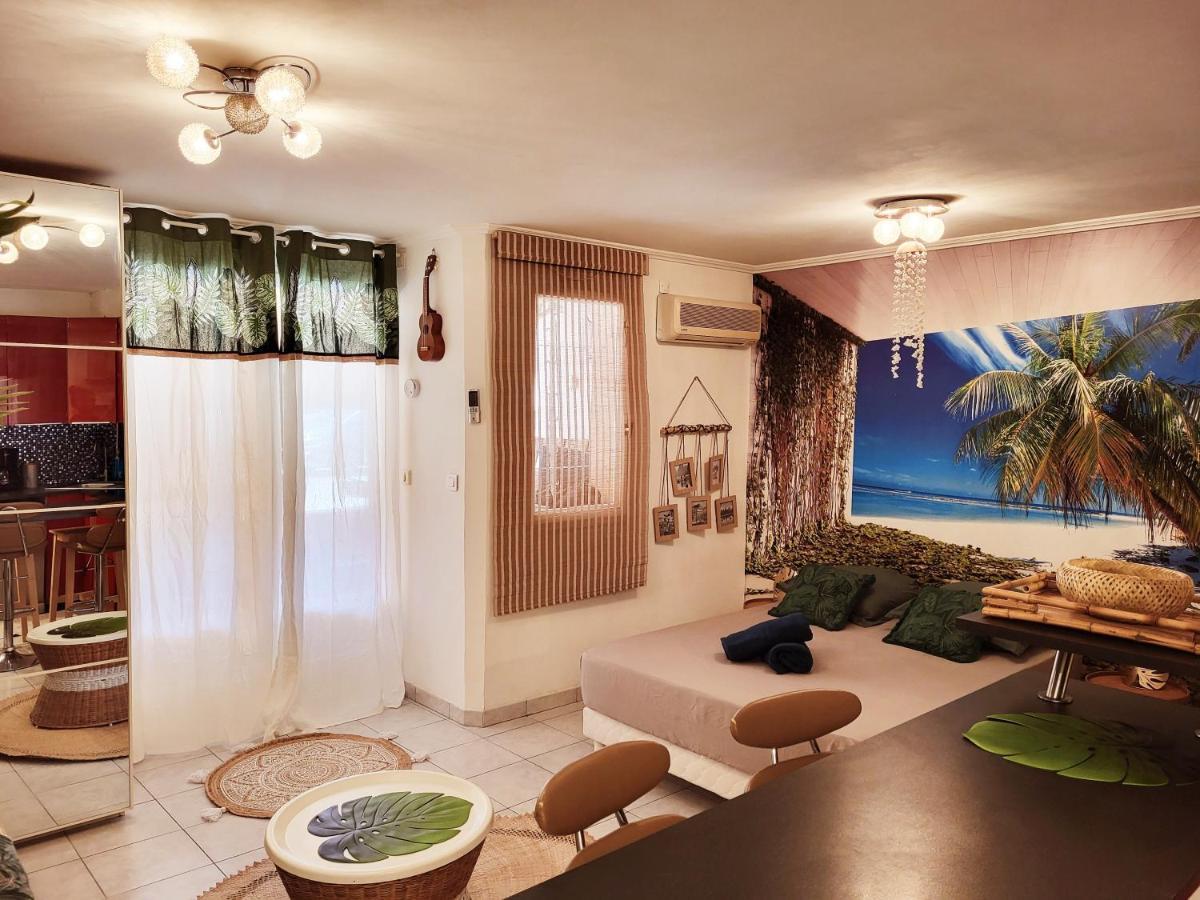 Le Studio Tahiti 4 Pers 600M De La Plage La Faviere Bormes-les-Mimosas Eksteriør bilde