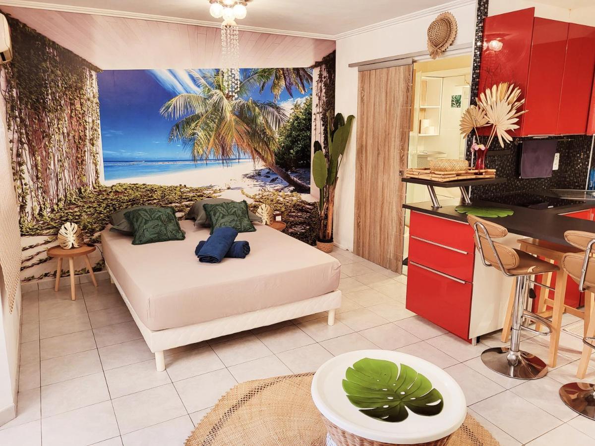 Le Studio Tahiti 4 Pers 600M De La Plage La Faviere Bormes-les-Mimosas Eksteriør bilde