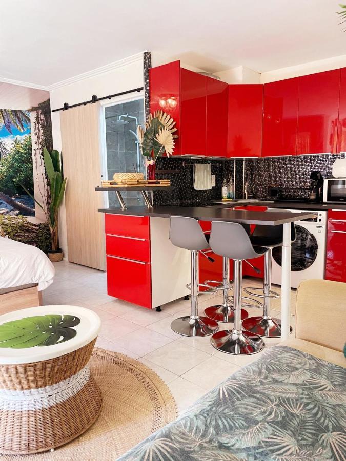 Le Studio Tahiti 4 Pers 600M De La Plage La Faviere Bormes-les-Mimosas Eksteriør bilde